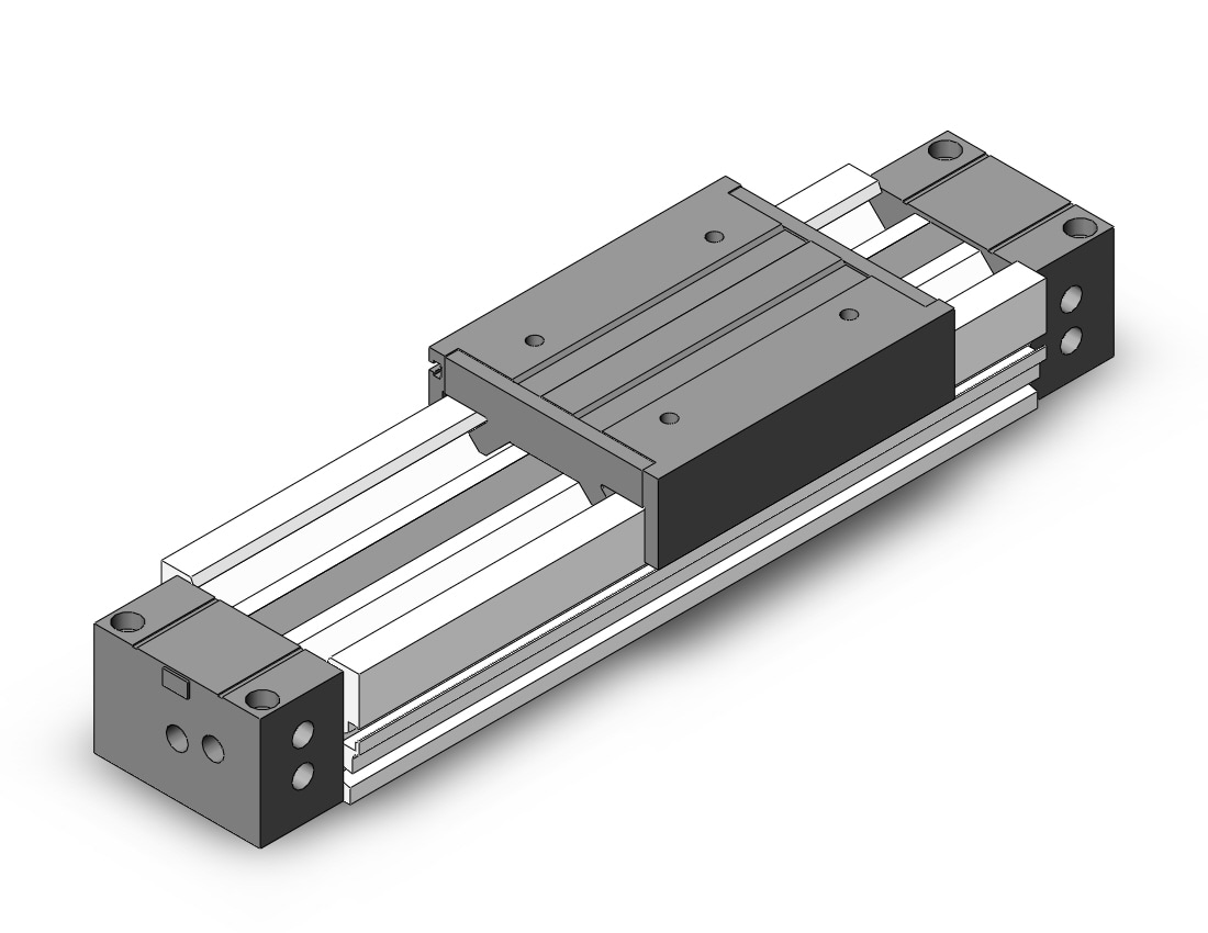 SMC MY1M32TF-100 cyl, rodless, h/precision, MY1M GUIDED CYLINDER