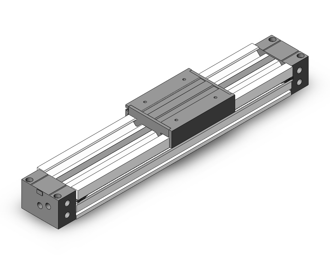 SMC MY1M40-300-M9BWL cyl, rodless, h/precision, MY1M GUIDED CYLINDER