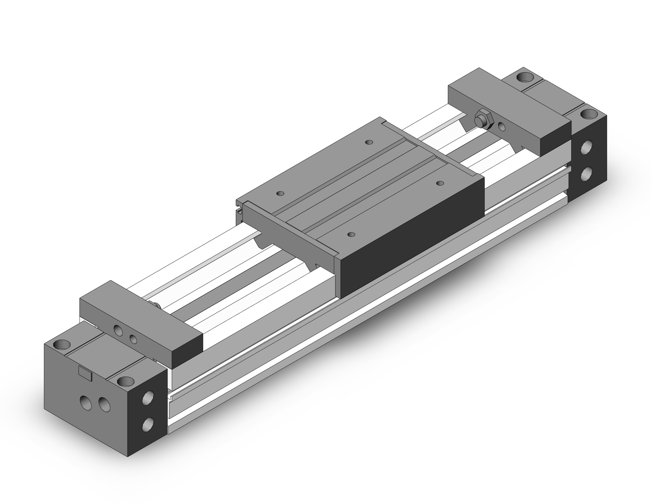 SMC MY1M40G-200A cyl, rodless, h/precision, MY1M GUIDED CYLINDER