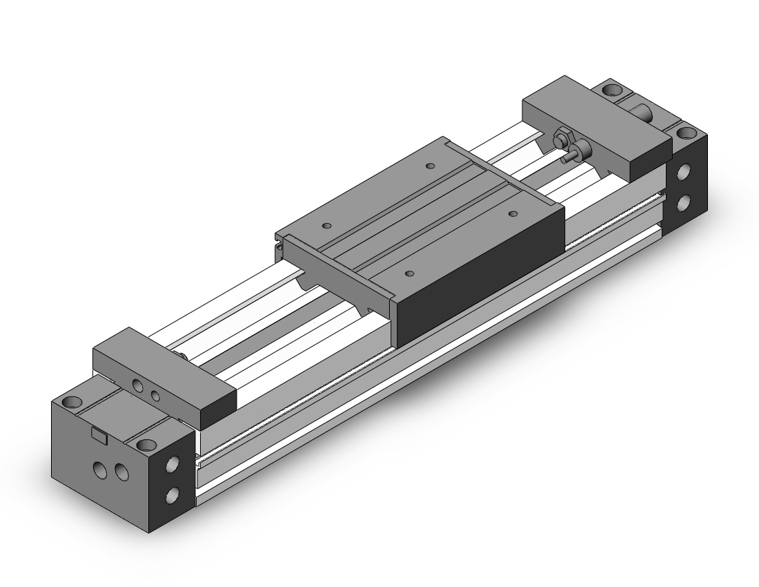 SMC MY1M40TN-200AL cyl, rodless, h/precision, MY1M GUIDED CYLINDER