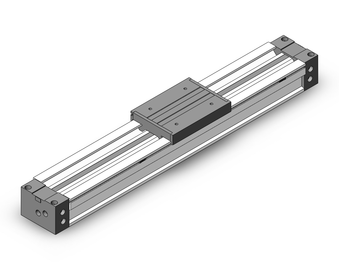 SMC MY1M50G-500-M9BWSDPC cyl, rodless, h/precision, MY1M GUIDED CYLINDER