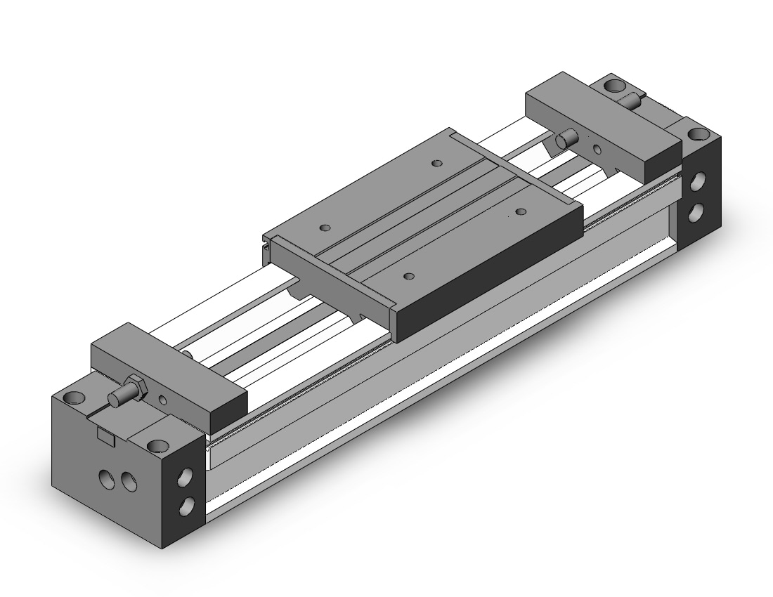 SMC MY1M50TF-200A cyl, rodless, h/precision, MY1M GUIDED CYLINDER