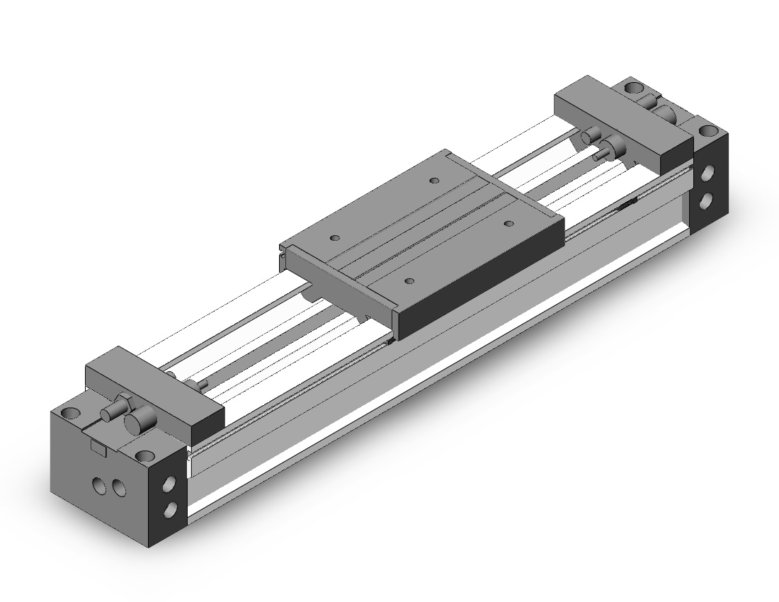 SMC MY1M50TN-300L-M9P cyl, rodless, h/precision, MY1M GUIDED CYLINDER