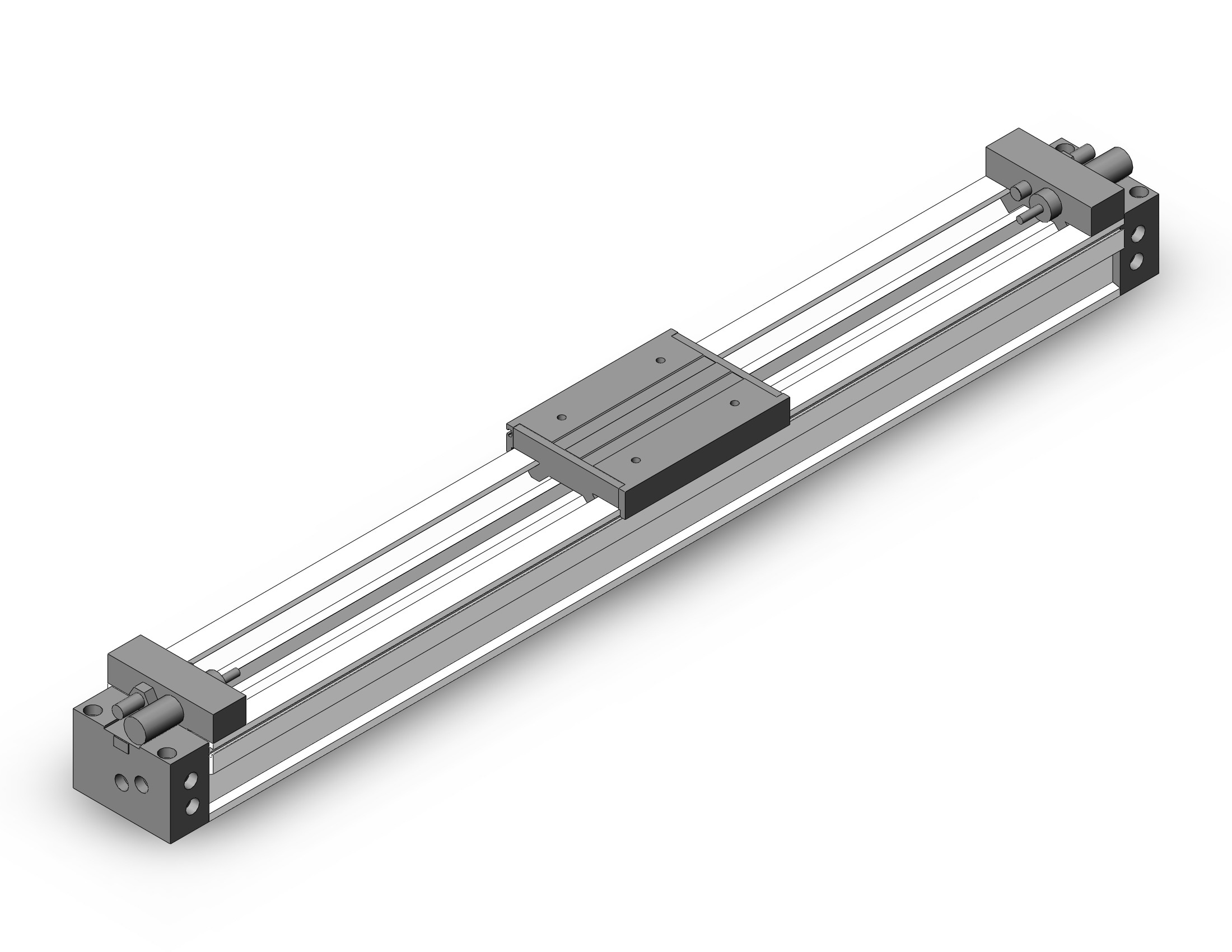 SMC MY1M50TNG-800H cyl, rodless, h/precision, MY1M GUIDED CYLINDER