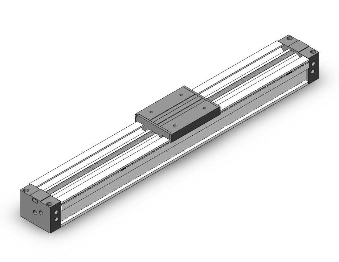 SMC MY1M63TN-800-M9PWSDPC cyl, rodless, h/precision, MY1M GUIDED CYLINDER