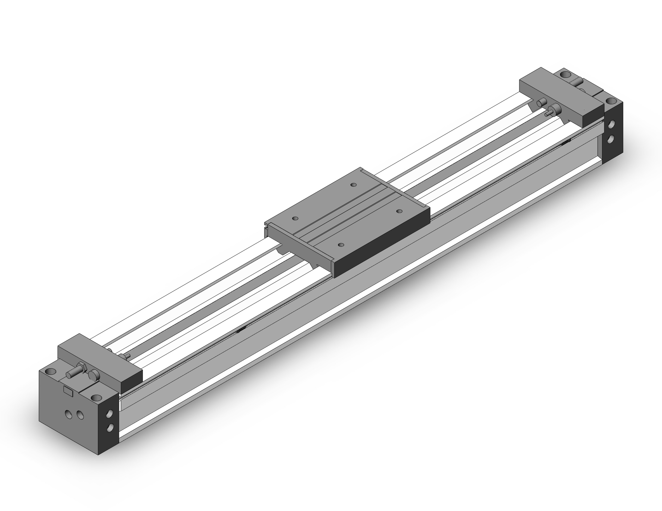 SMC MY1M63TN-800L-M9BL cyl, rodless, h/precision, MY1M GUIDED CYLINDER