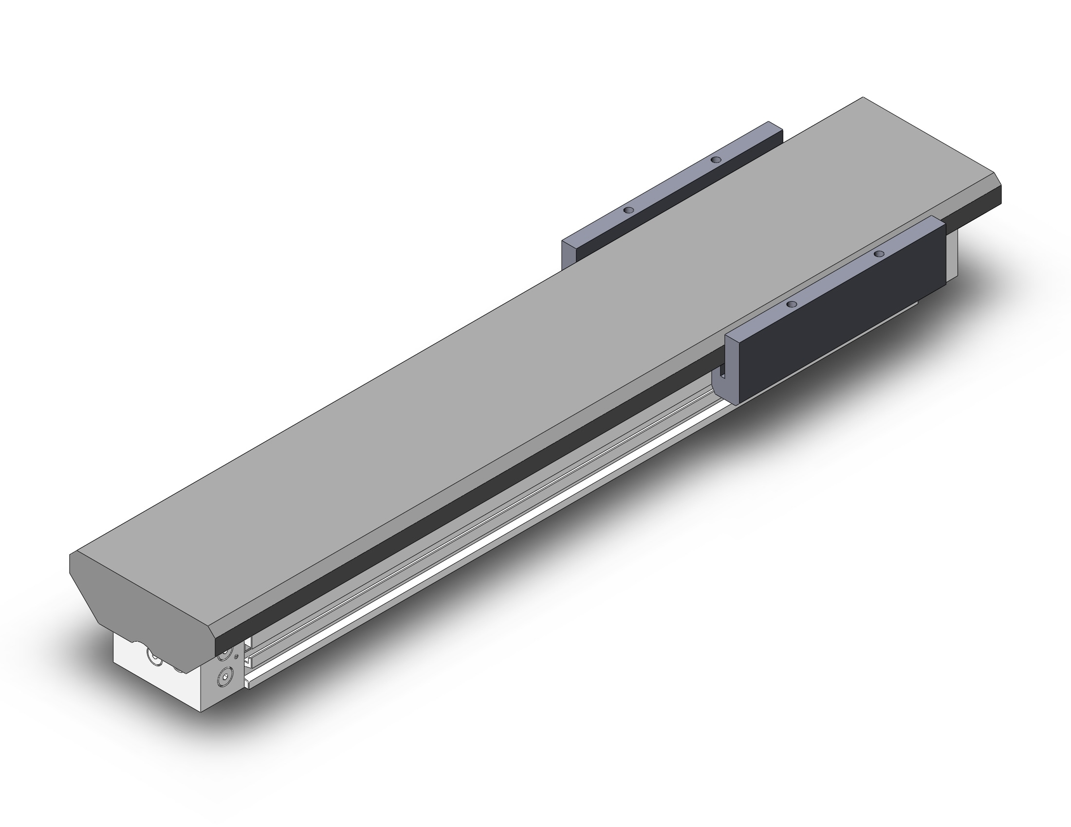 SMC MY1MWK25TN-300 cyl, rodless, h/precision, MY1M GUIDED CYLINDER