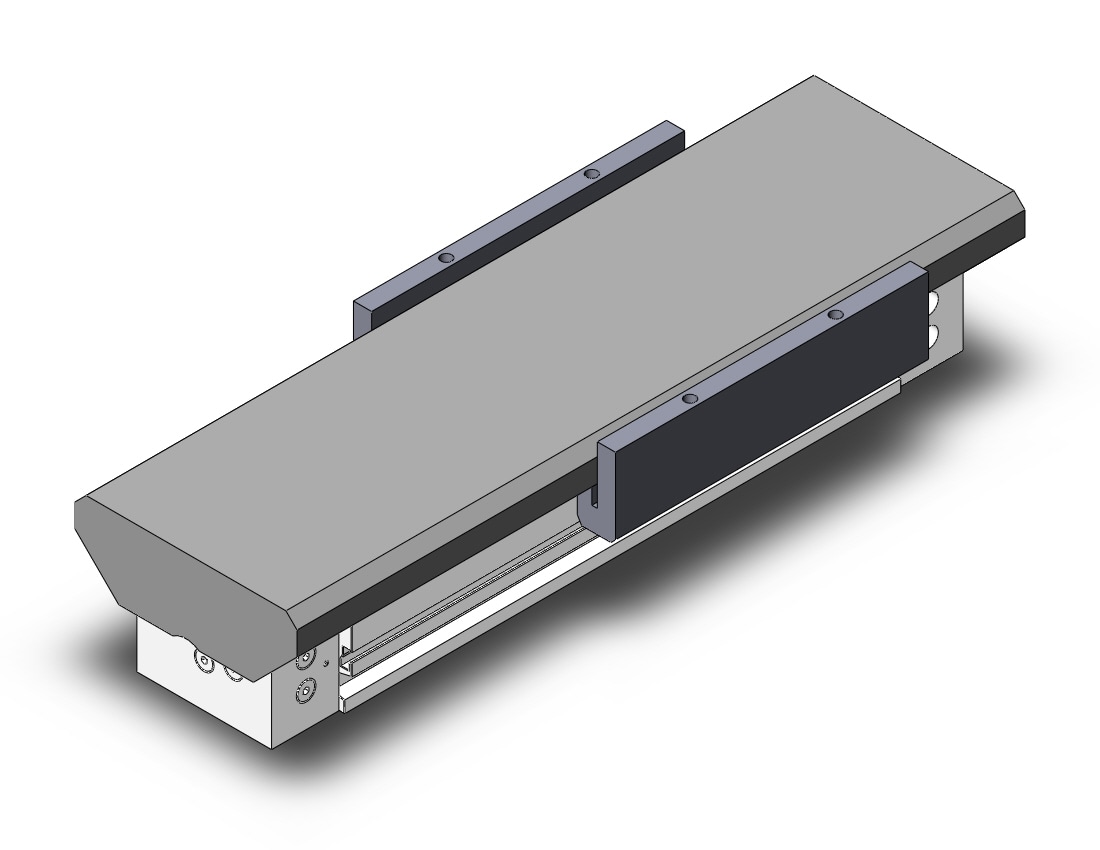 SMC MY1MWK32TNG-100 cyl, rodless, h/precision, MY1M GUIDED CYLINDER