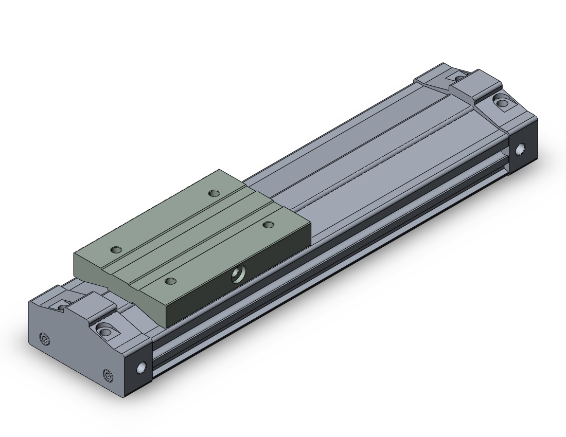 SMC MY3A20-100 20mm my3a/b dbl-act, auto sw, MY3A/B RODLESS CYLINDER