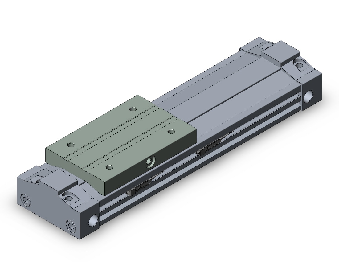 SMC MY3A25-100-M9PSAPC cyl, rodless, mech jt, MY3A/B RODLESS CYLINDER