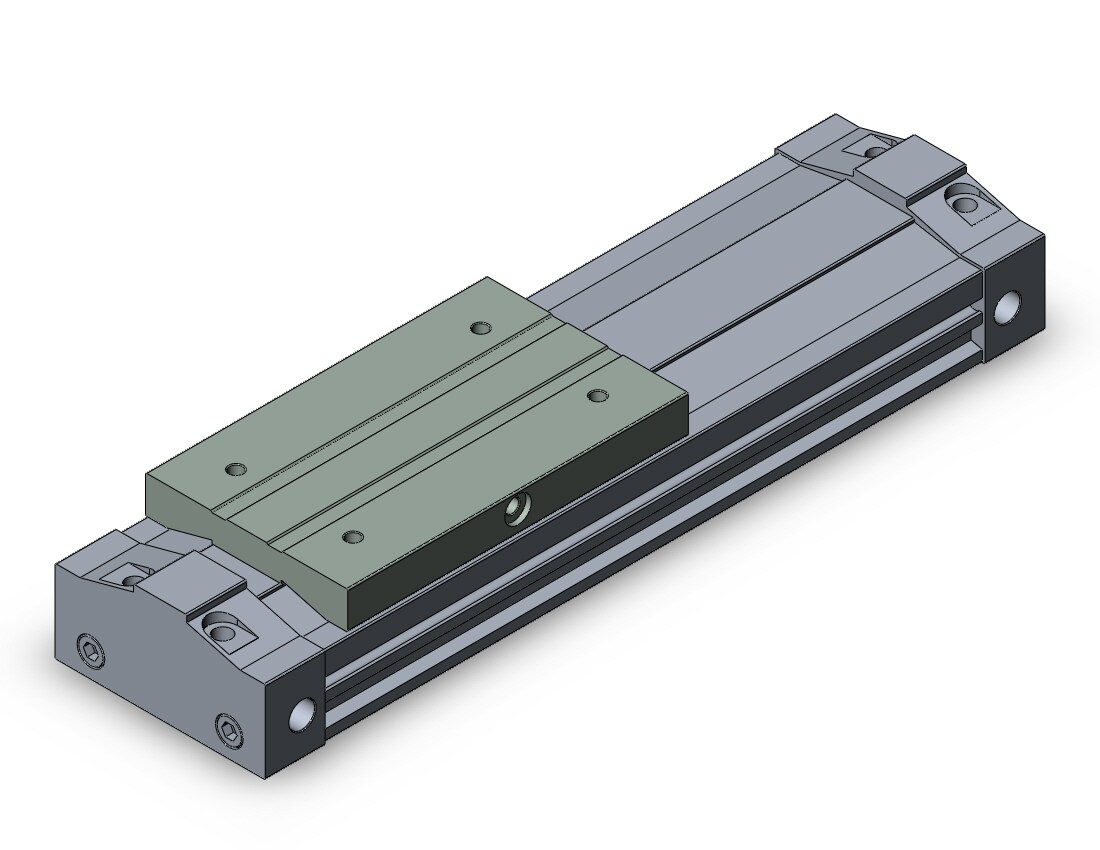 SMC MY3A32-100 cyl, rodless, mech jt, MY3A/B RODLESS CYLINDER