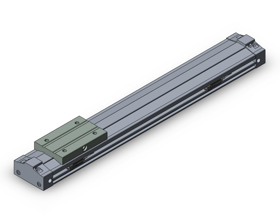 SMC MY3B16-200-M9NL cyl, rodless, mech jt, MY3A/B RODLESS CYLINDER