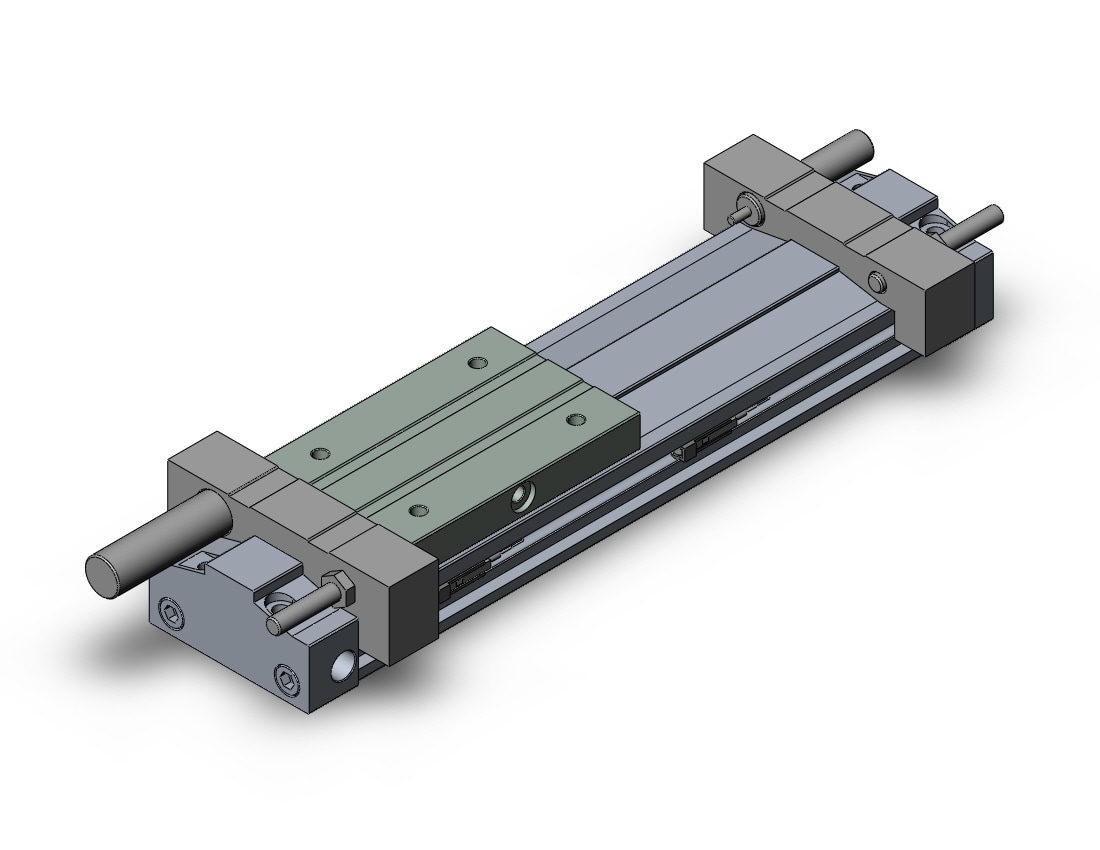 SMC MY3B25-100HL-M9PWV cyl, rodless, mech jt, MY3A/B RODLESS CYLINDER