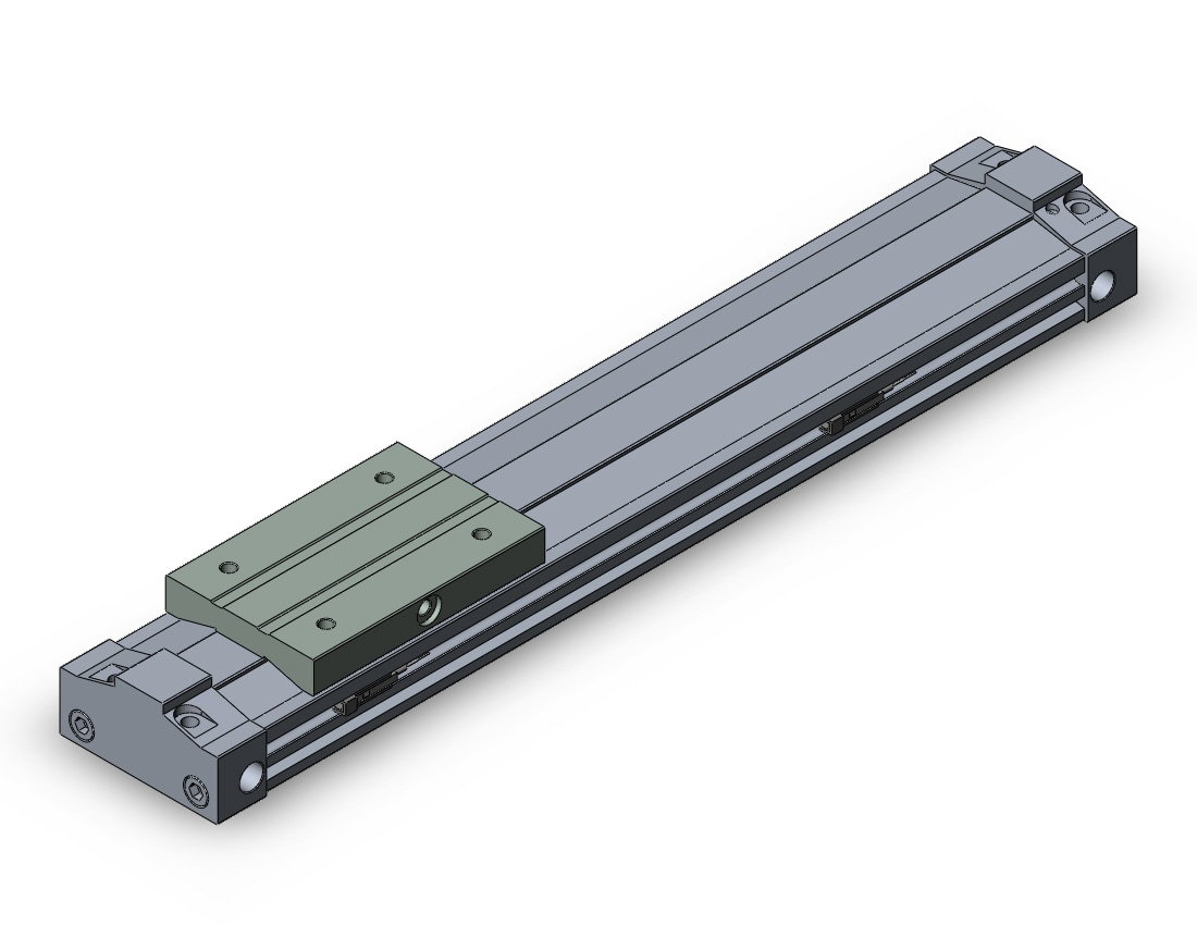 SMC MY3B25TN-200-M9PL cyl, rodless, mech jt, MY3A/B RODLESS CYLINDER