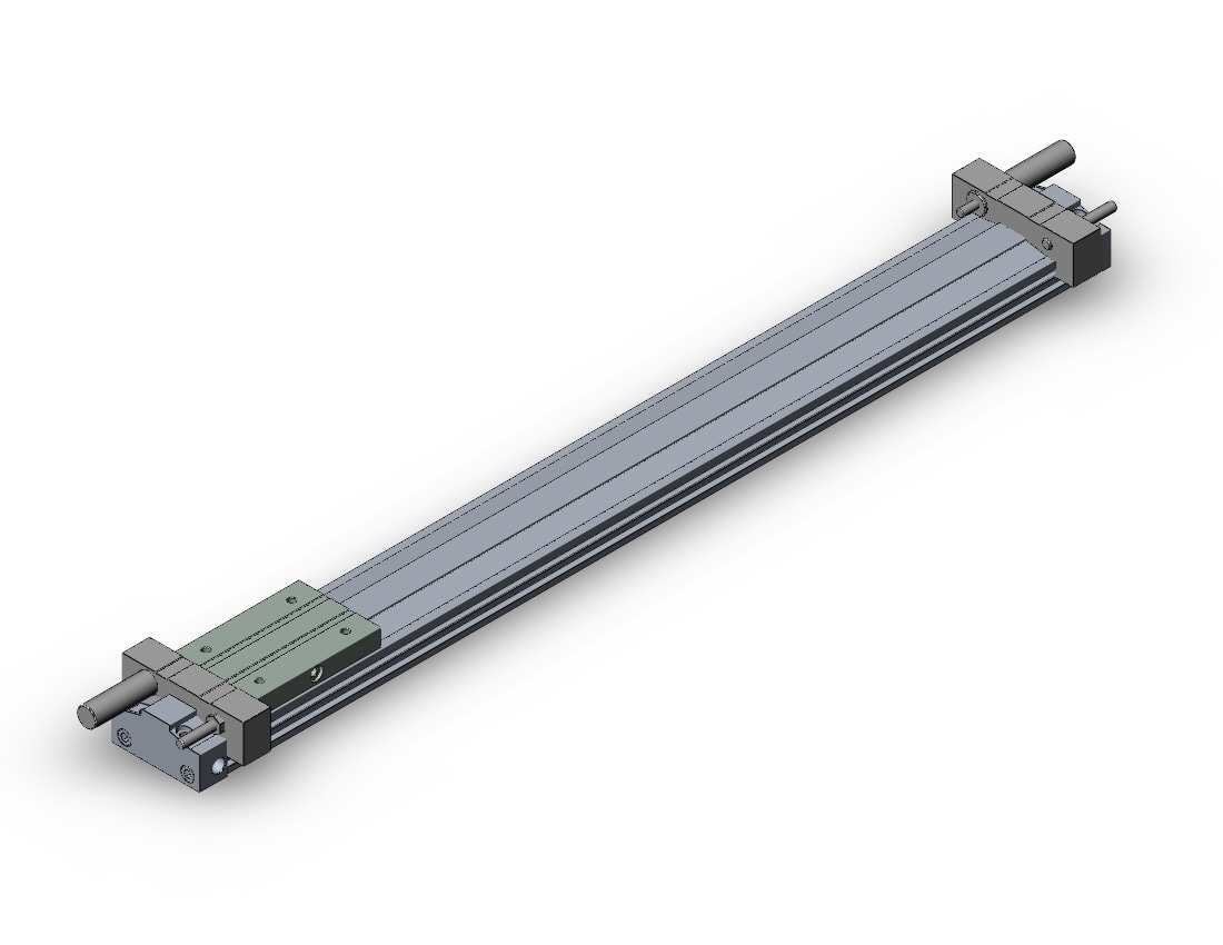 SMC MY3B25TN-500H cyl, rodless, mech jt, MY3A/B RODLESS CYLINDER