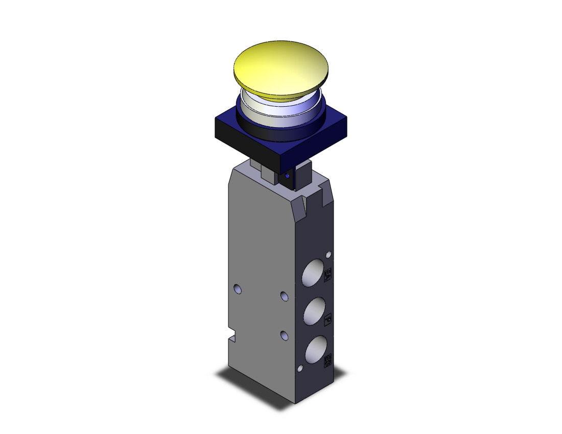 SMC NVFM250-N02-30Y valve mech pilot opr, VM (VFM/VZM) MECHANICAL VALVE