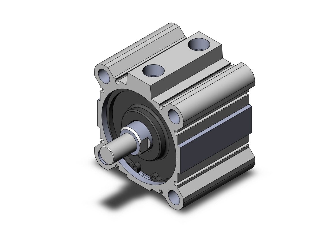 SMC NCDQ2A80-25DMZ cylinder, NCQ2-Z COMPACT CYLINDER