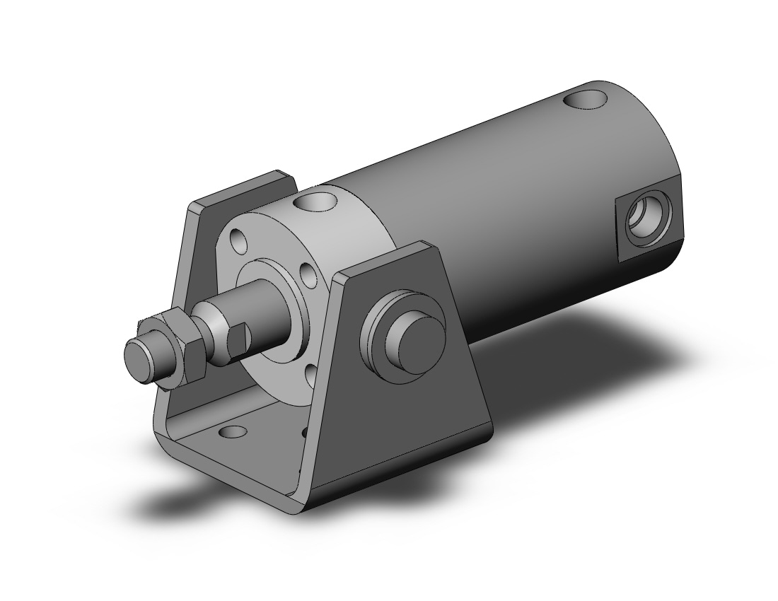 SMC NCDGUN40-0100 cylinder, NCG ROUND BODY CYLINDER