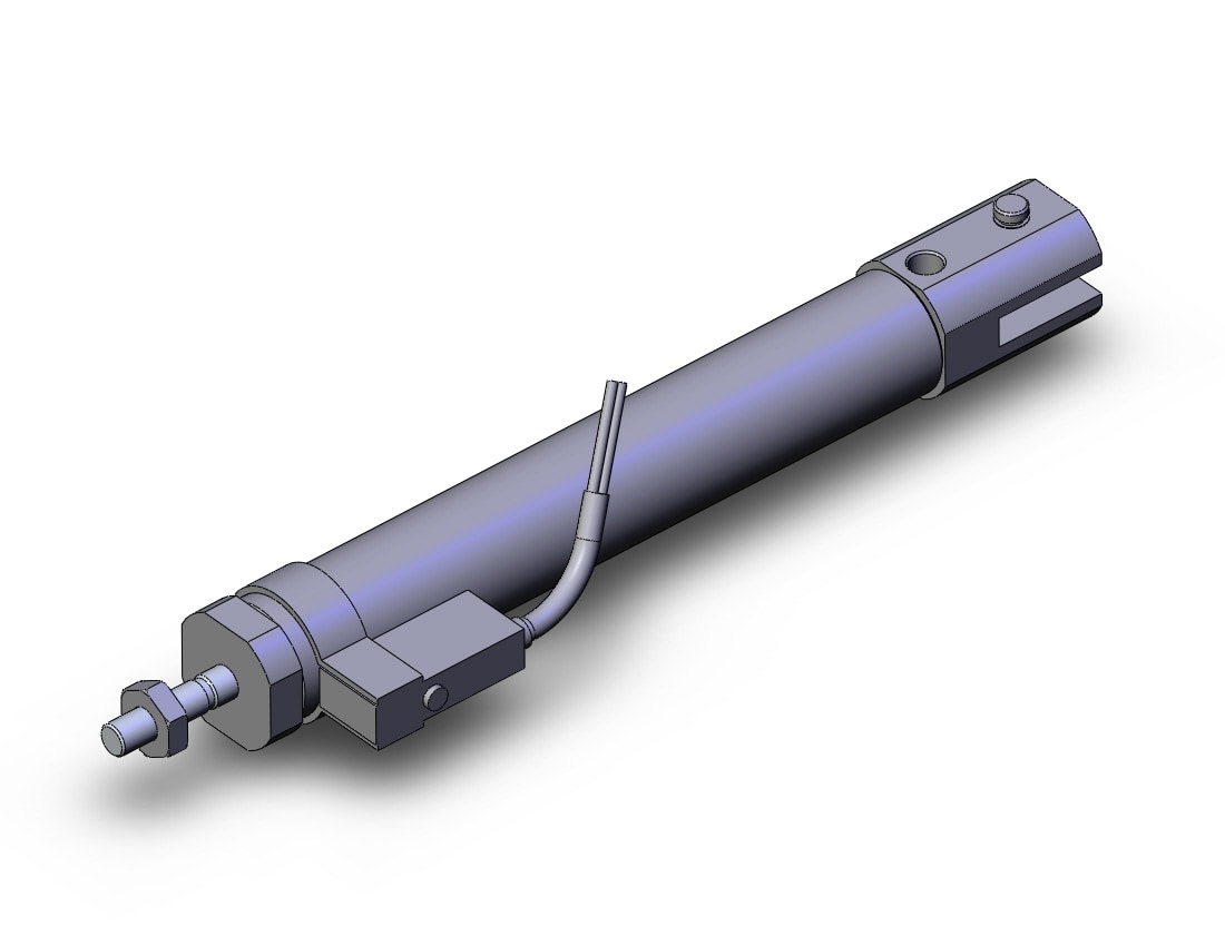 SMC NCDJ2D16-200S-C73S cylinder, air, ROUND BODY CYLINDER