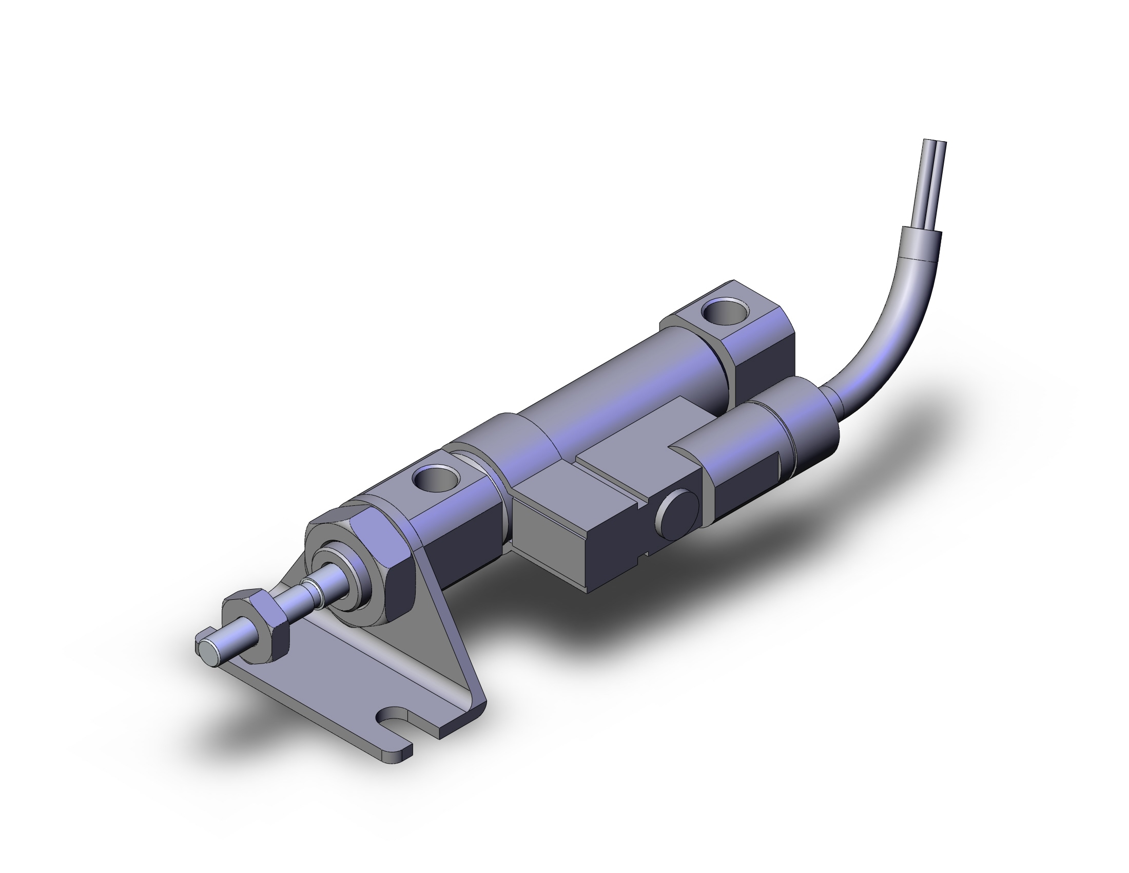 SMC NCDJ2L10-050-C73CLS cylinder, NCJ2 ROUND BODY CYLINDER