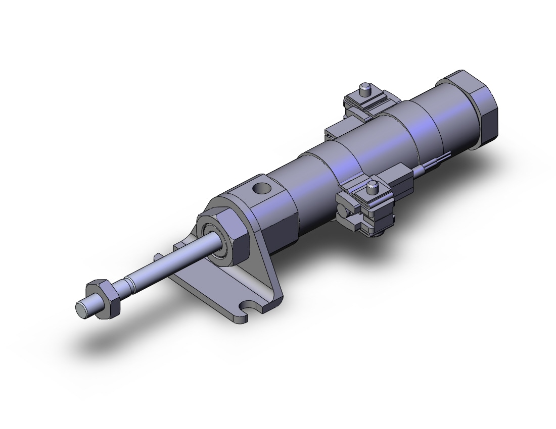 SMC NCDJ2L16-100T-A93L cylinder, NCJ2 ROUND BODY CYLINDER