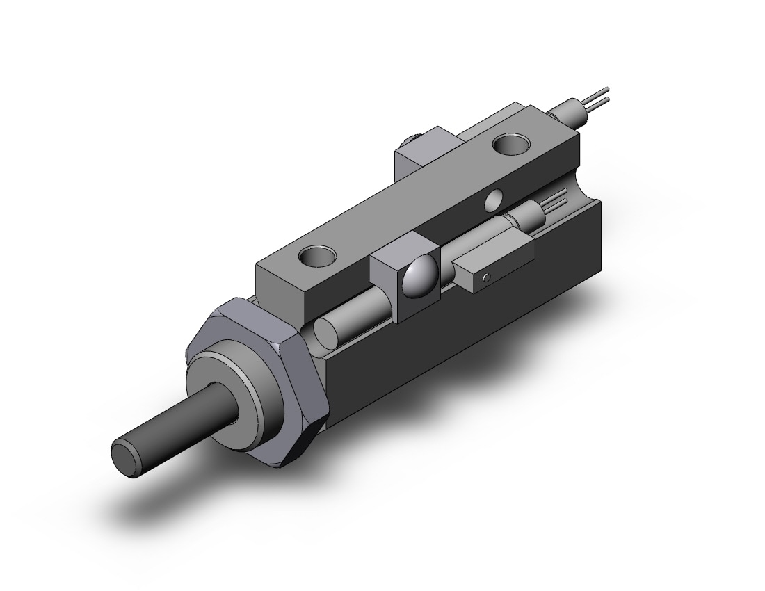 SMC NCDJPB10-075D-B-93A 10mm ncjp dbl-act auto-sw, NCJP ROUND BODY CYLINDER