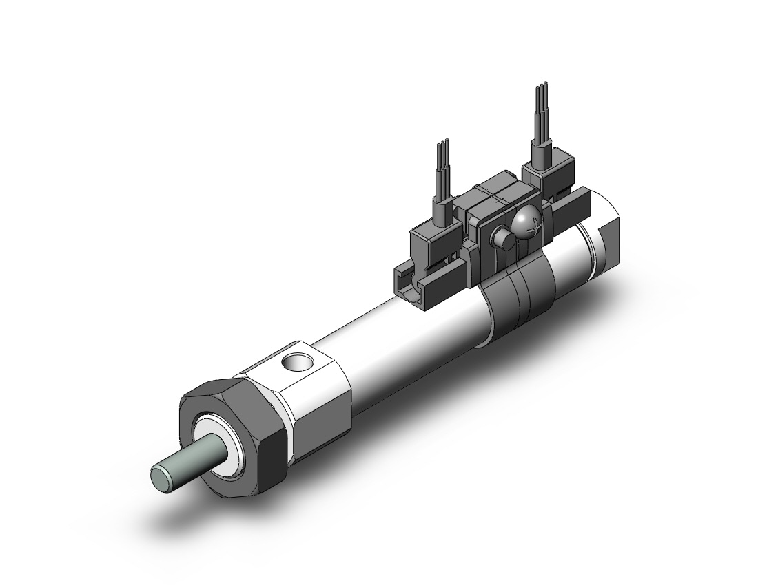 SMC NCDMB044-0100-M9NV ncm, air cylinder, ROUND BODY CYLINDER