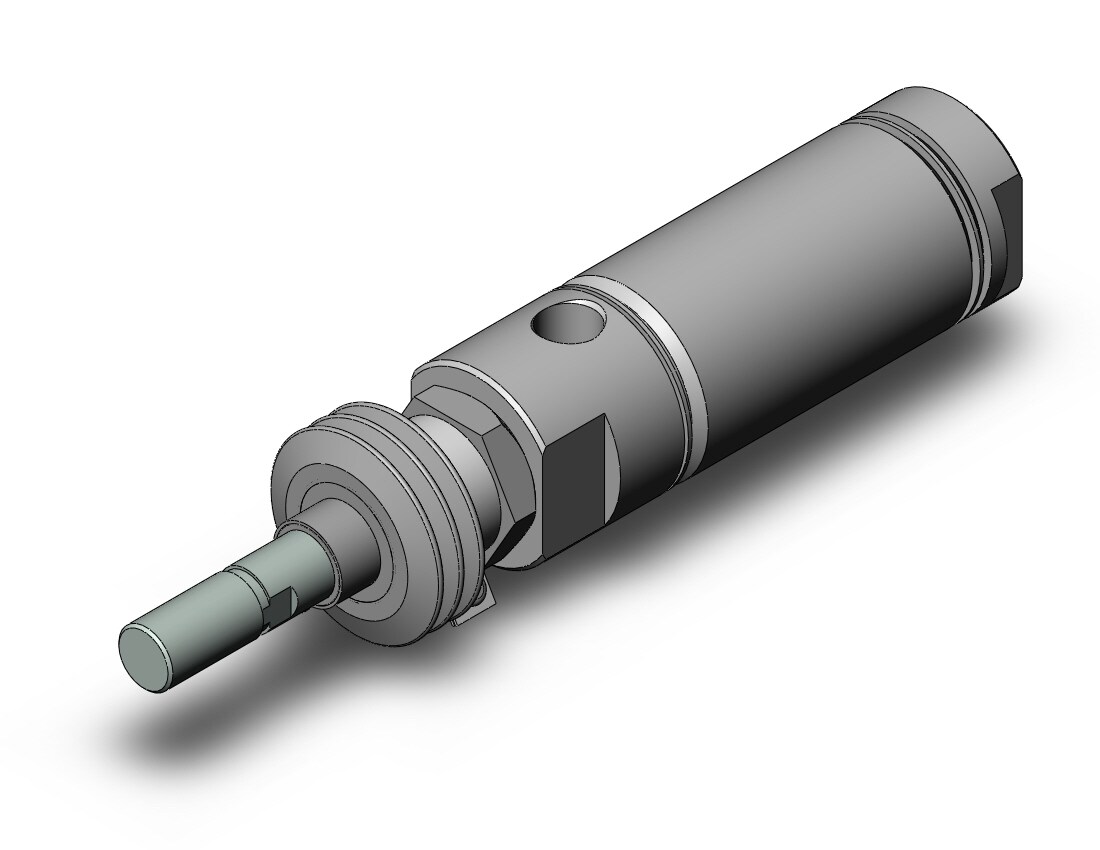 SMC NCDMB125-0100J ncm, air cylinder, ROUND BODY CYLINDER