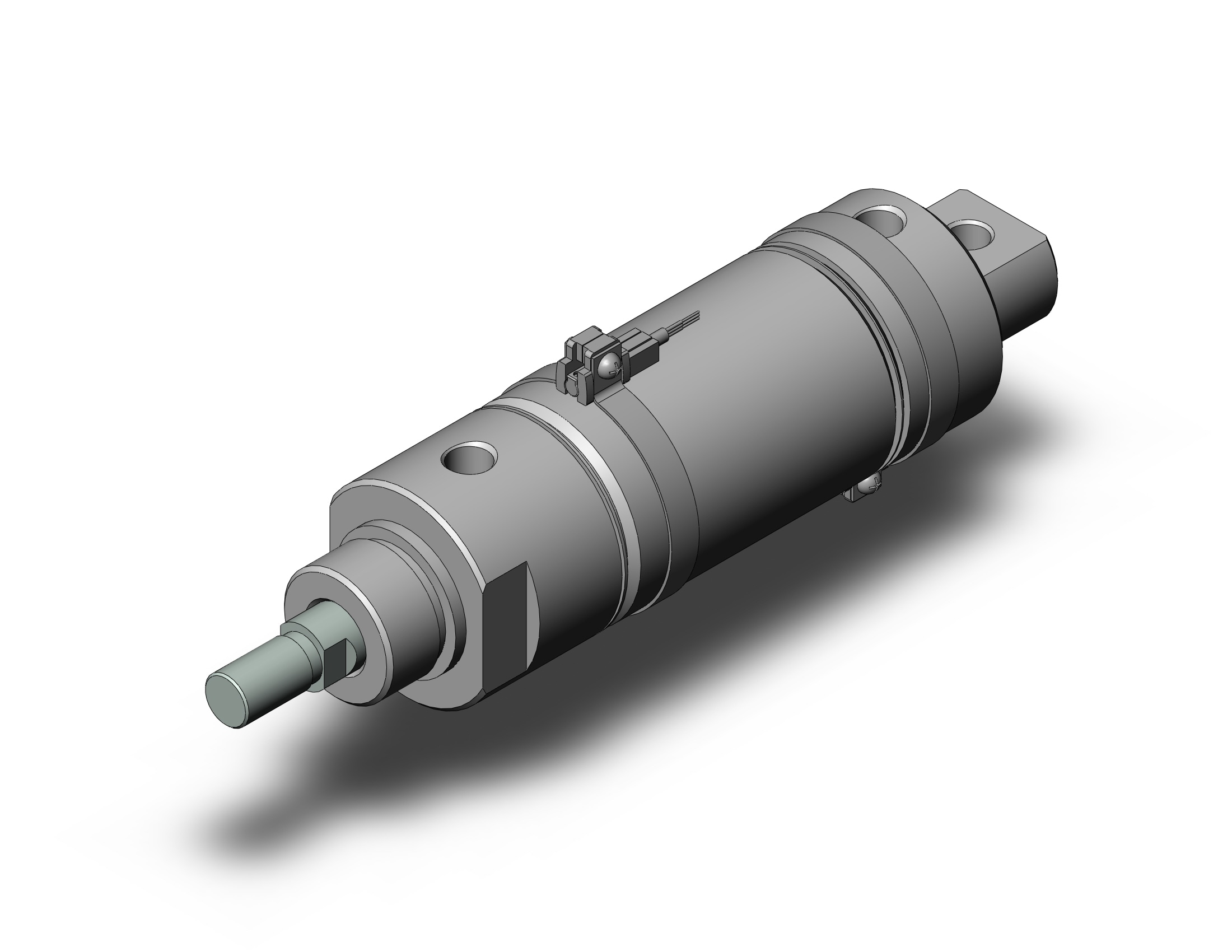 SMC NCDME200-0200-M9NW ncm, air cylinder, ROUND BODY CYLINDER