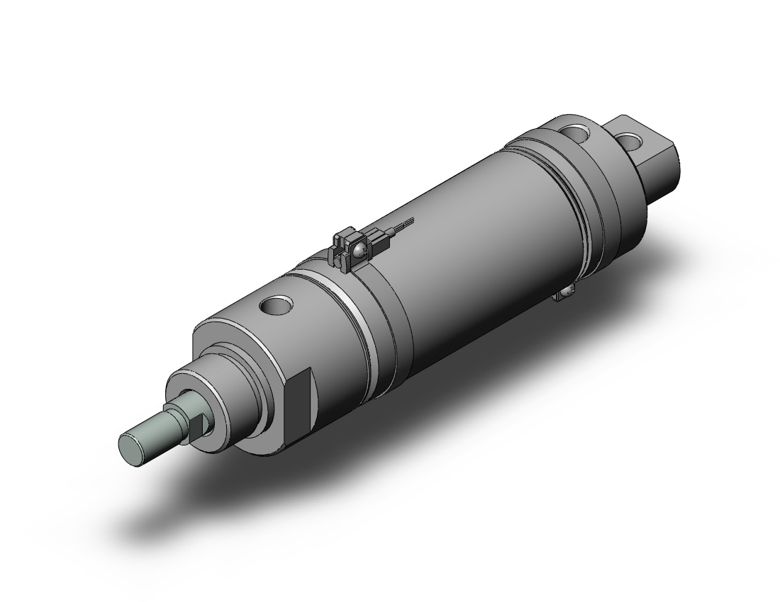 SMC NCDME200-0300-M9NW ncm, air cylinder, ROUND BODY CYLINDER