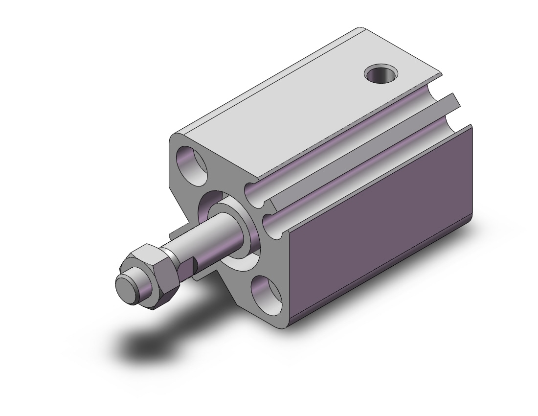 SMC NCDQ2A12-10TMZ cylinder, NCQ2-Z COMPACT CYLINDER