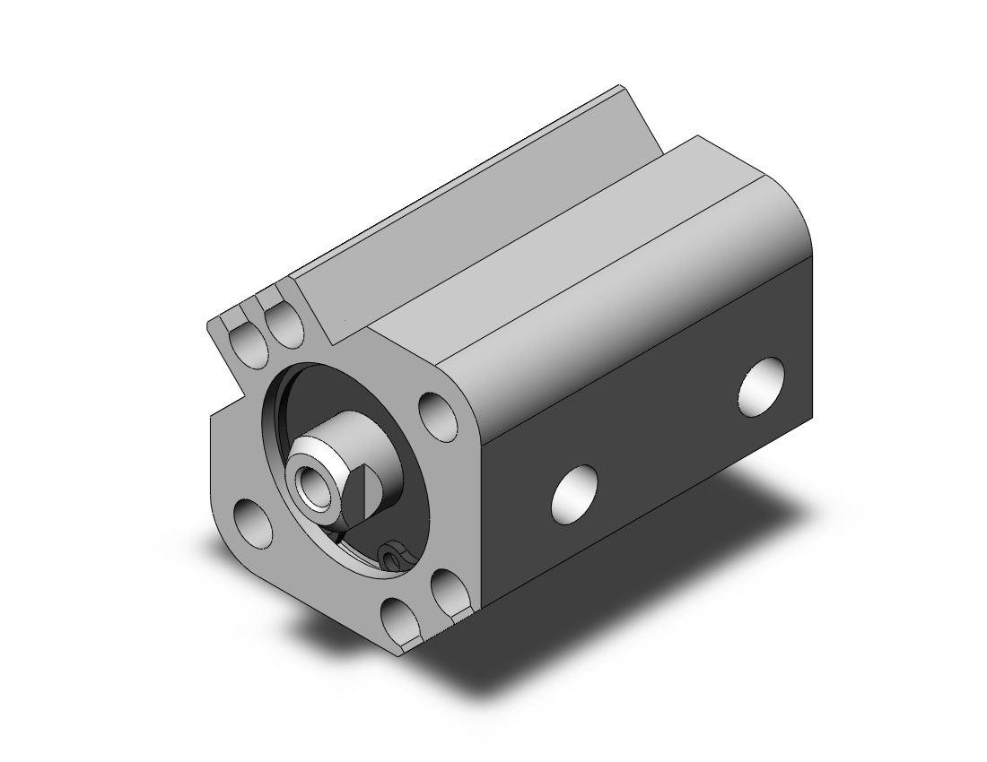 SMC NCDQ2A16-5DZ cylinder, NCQ2-Z COMPACT CYLINDER