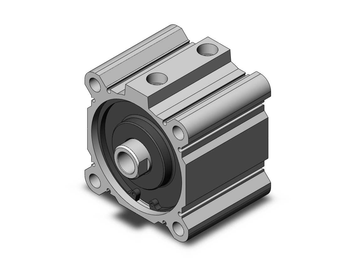 SMC NCDQ2A100-30DZ cylinder, NCQ2-Z COMPACT CYLINDER