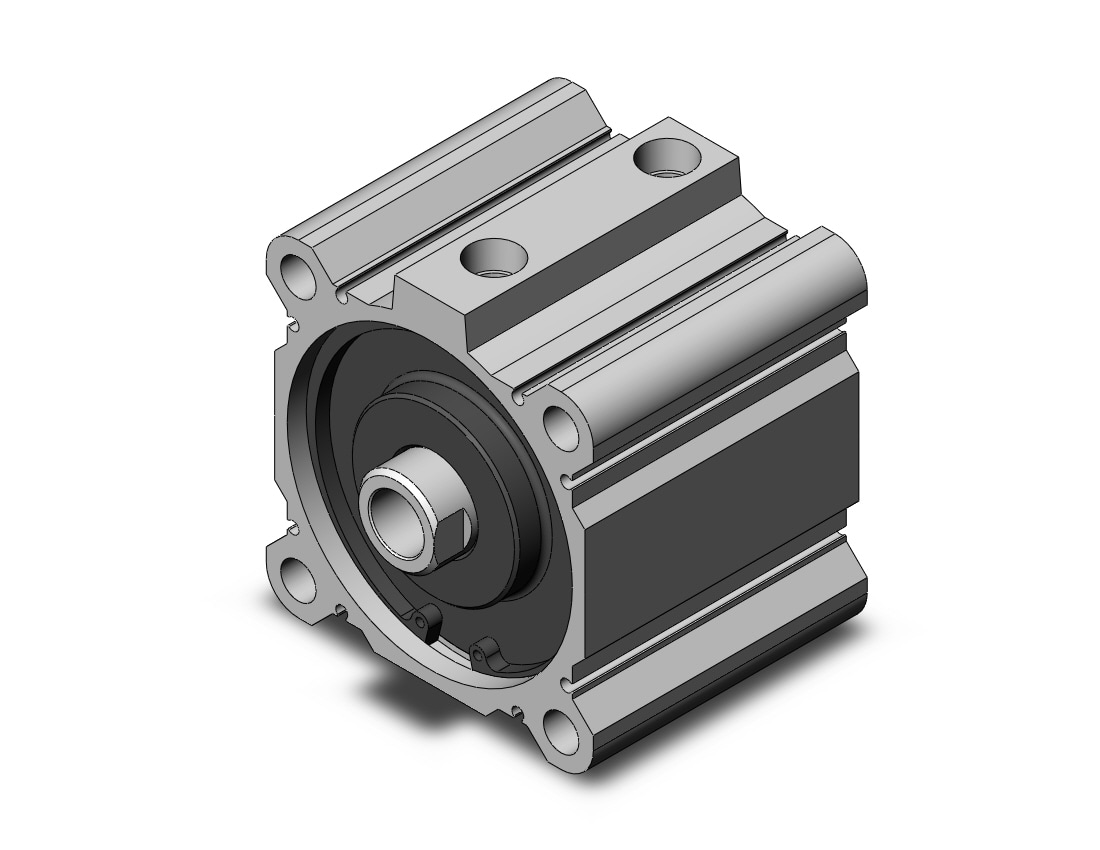 SMC NCDQ2A100-35DZ cylinder, NCQ2-Z COMPACT CYLINDER