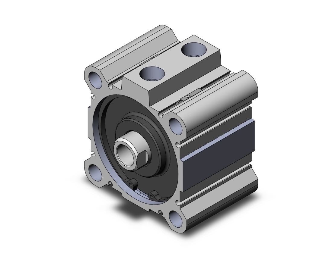 SMC NCDQ2A80-15DZ-A93L cylinder, NCQ2-Z COMPACT CYLINDER