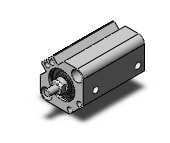 SMC NCDQ2B20-20DCMZ cylinder, NCQ2-Z COMPACT CYLINDER