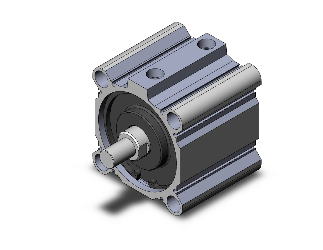 SMC NCDQ2B100-40DMZ cylinder, NCQ2-Z COMPACT CYLINDER