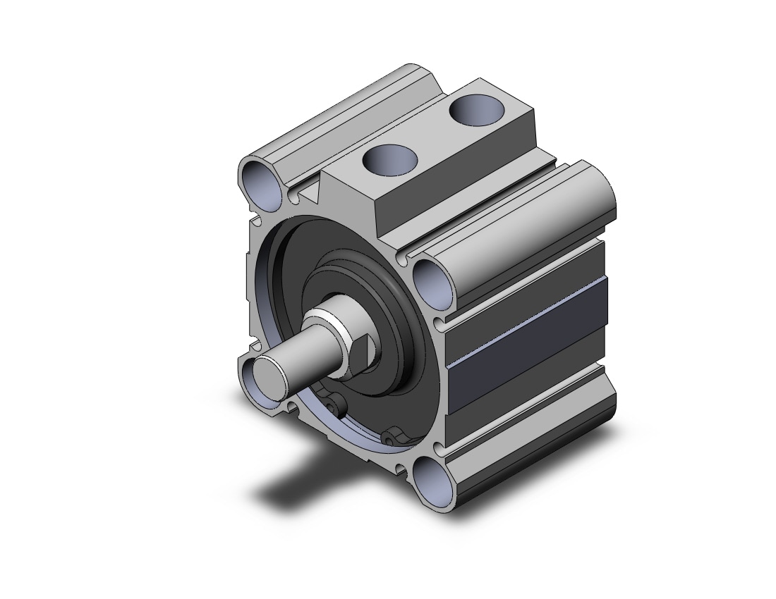 SMC NCDQ2B63-10DMZ cylinder, NCQ2-Z COMPACT CYLINDER