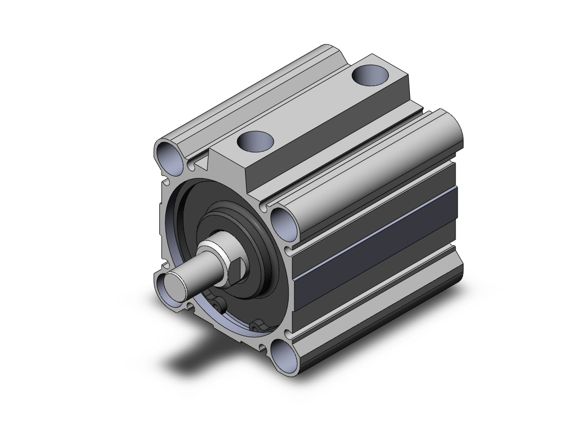 SMC NCDQ2B63-40DCMZ cylinder, NCQ2-Z COMPACT CYLINDER