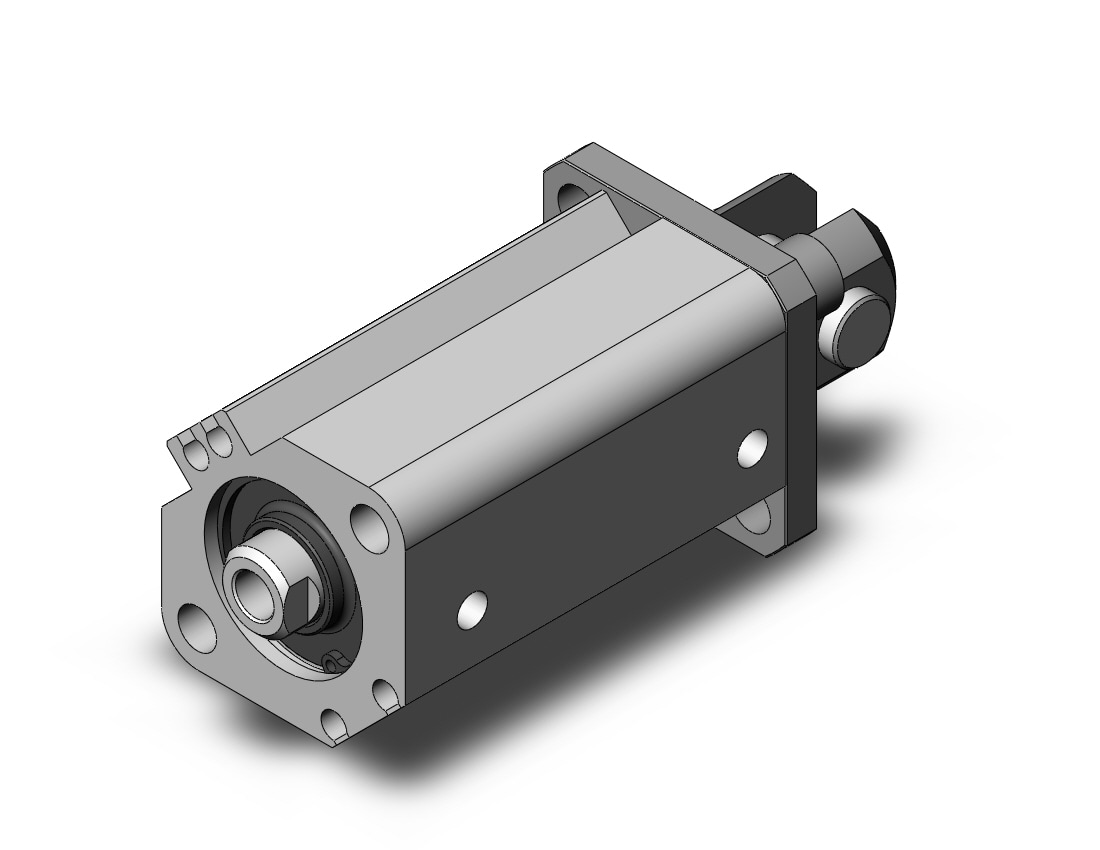 SMC NCDQ2D25-30DZ cylinder, NCQ2-Z COMPACT CYLINDER