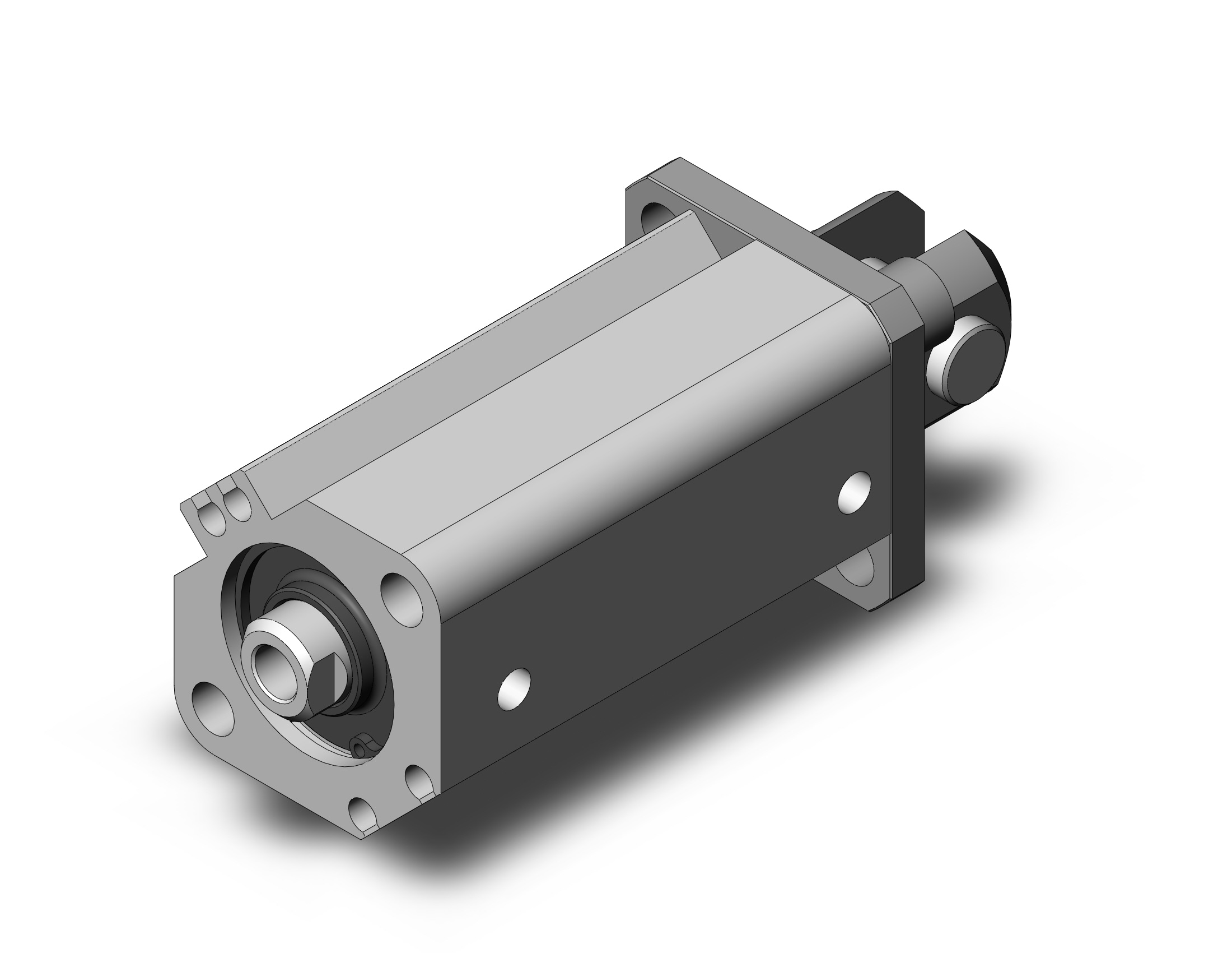 SMC NCDQ2D25-35DZ cylinder, NCQ2-Z COMPACT CYLINDER