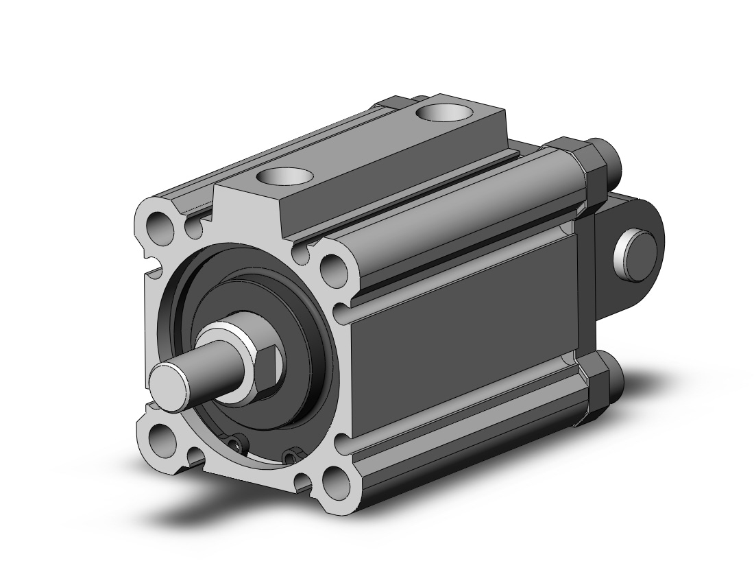 SMC NCDQ2D40-25DCMZ-XC6 cylinder, NCQ2-Z COMPACT CYLINDER