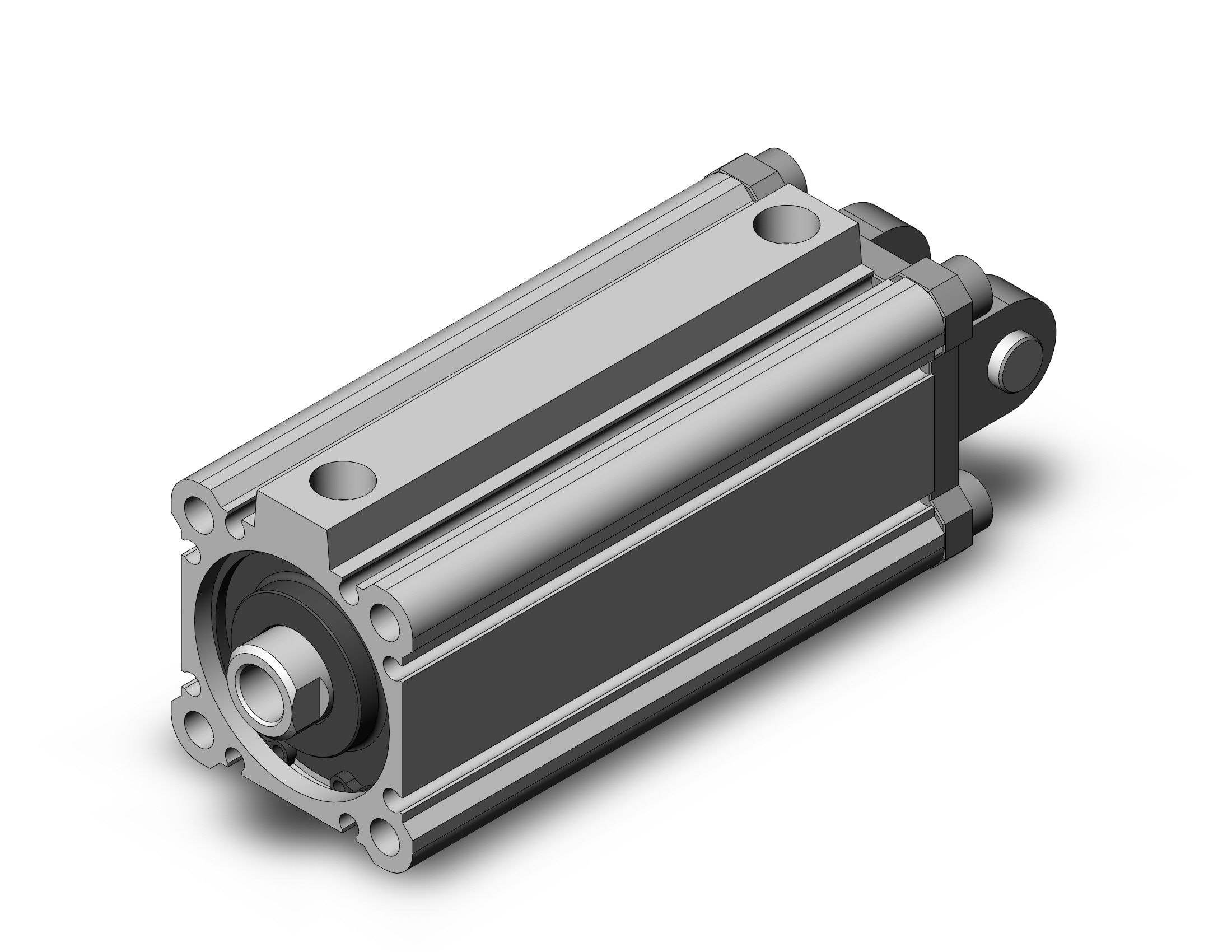 SMC NCDQ2D40-75DCZ cylinder, NCQ2-Z COMPACT CYLINDER