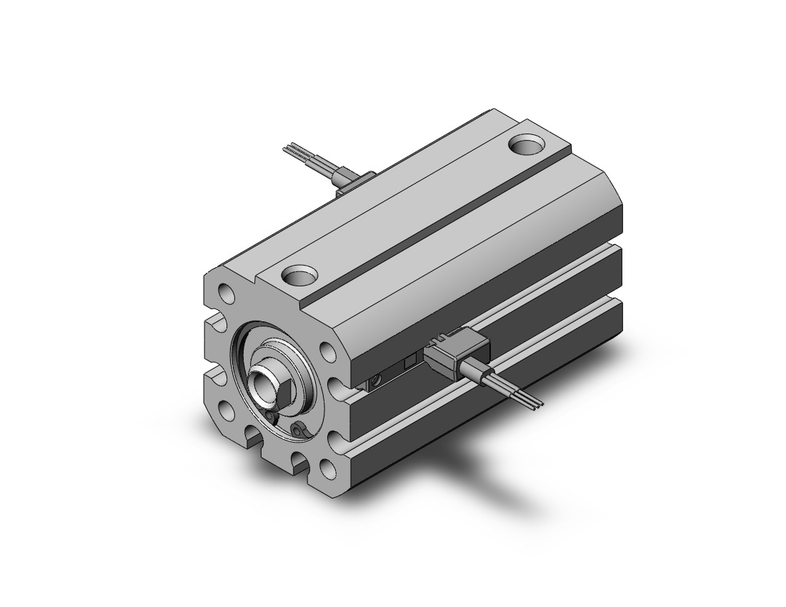 SMC NCDQ8AZ075-125-M9PWV cyl, compact, dbl act, NCQ8 COMPACT CYLINDER