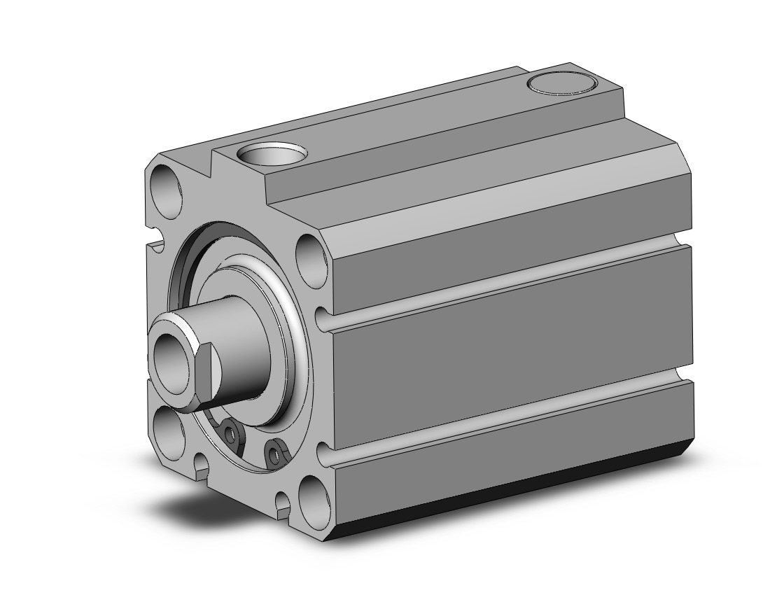 SMC NCDQ8B150-037T cyl, compact, spr ext, NCQ8 COMPACT CYLINDER