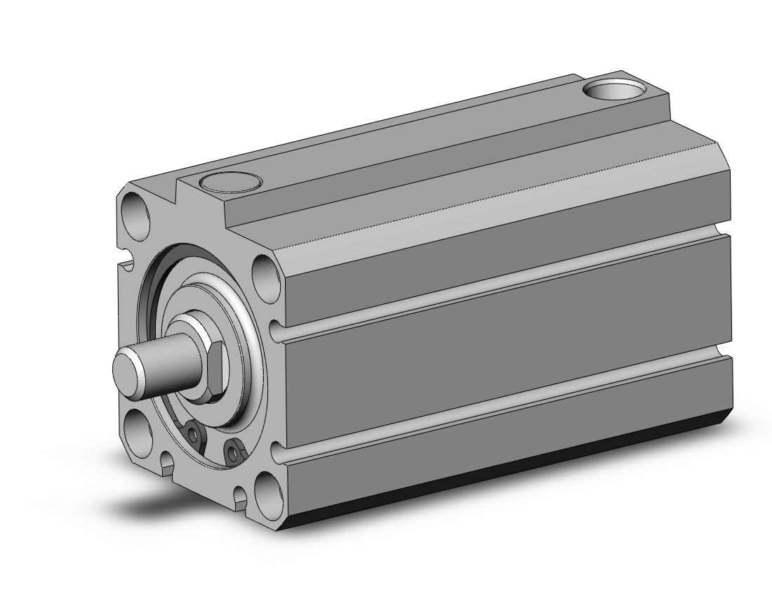 SMC NCDQ8B150-125SM cyl, compact, spr rtn, NCQ8 COMPACT CYLINDER