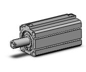 SMC NCDQ8B150-125T cyl, compact, spr ext, NCQ8 COMPACT CYLINDER