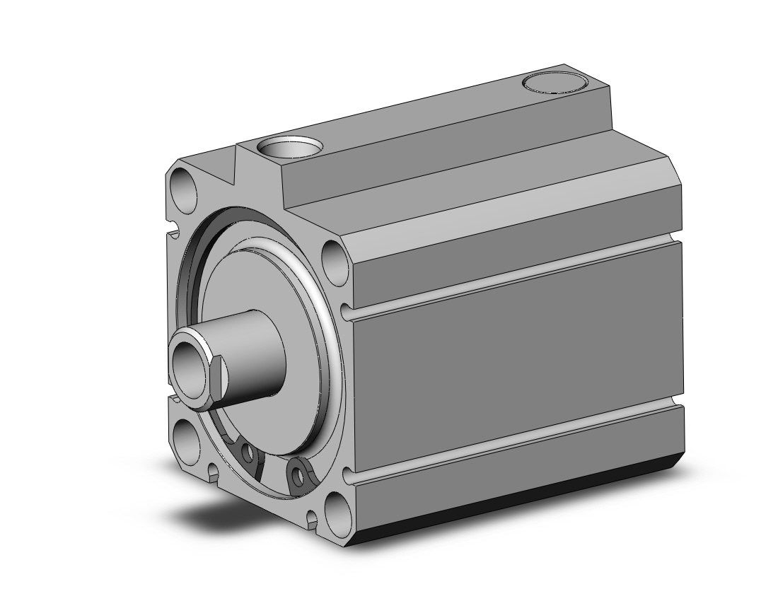 SMC NCDQ8B250-062T cyl, compact, spr ext, NCQ8 COMPACT CYLINDER