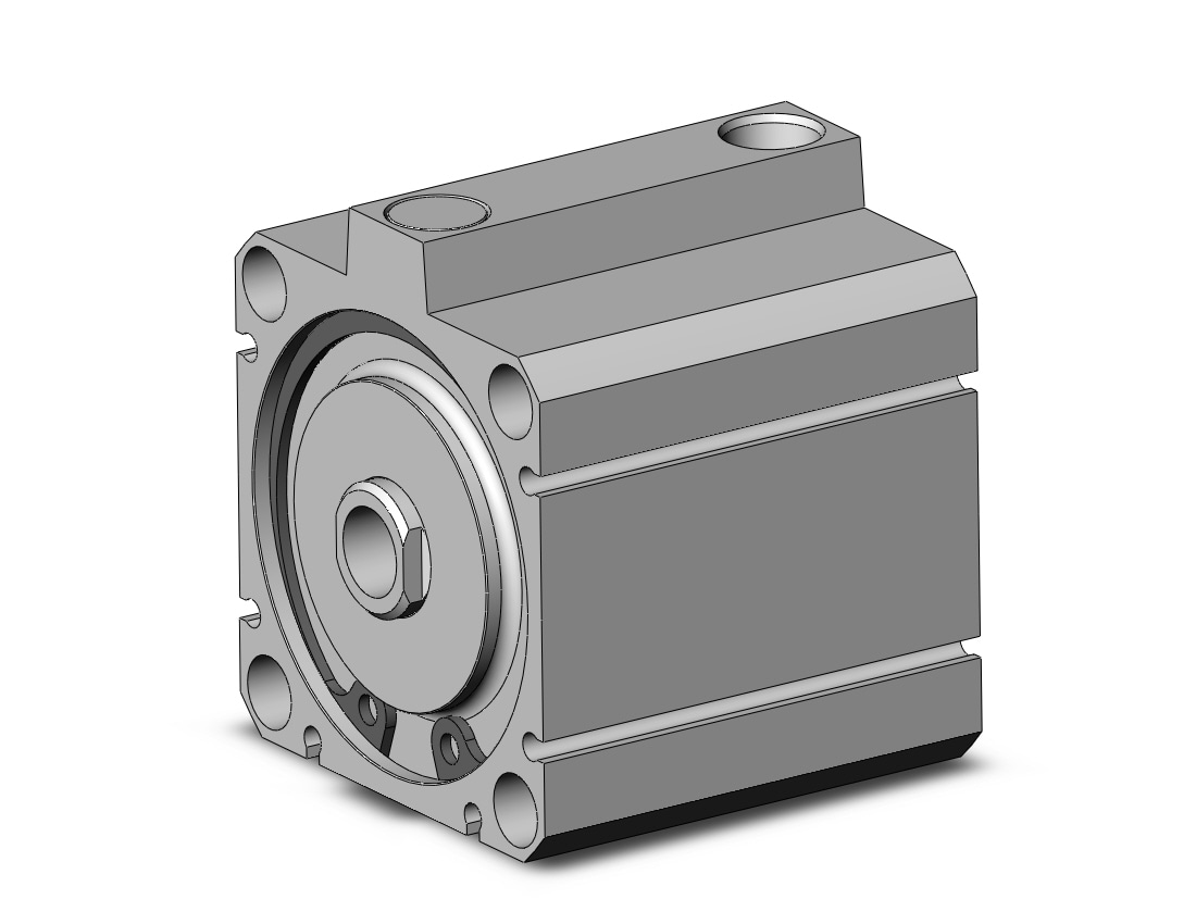 SMC NCDQ8B250-075S cyl, compact, spr rtn, NCQ8 COMPACT CYLINDER