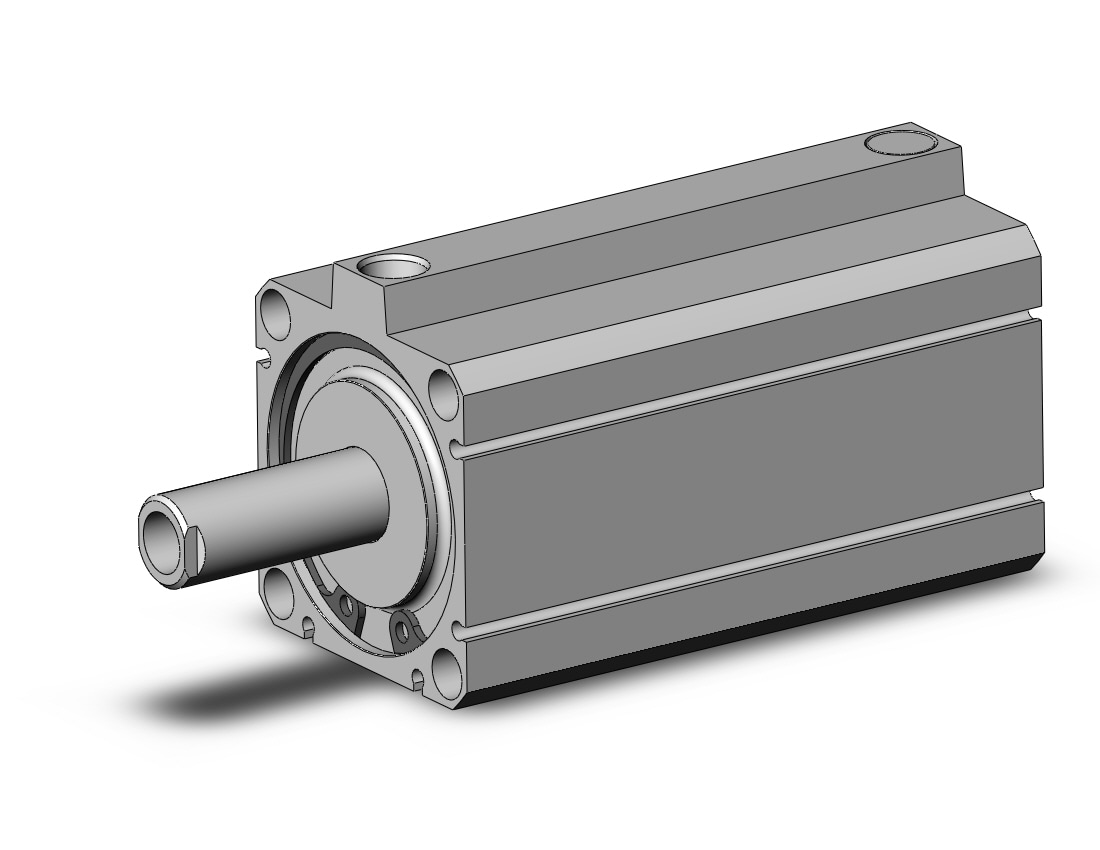 SMC NCDQ8B250-175T cyl, compact, spr ext, NCQ8 COMPACT CYLINDER